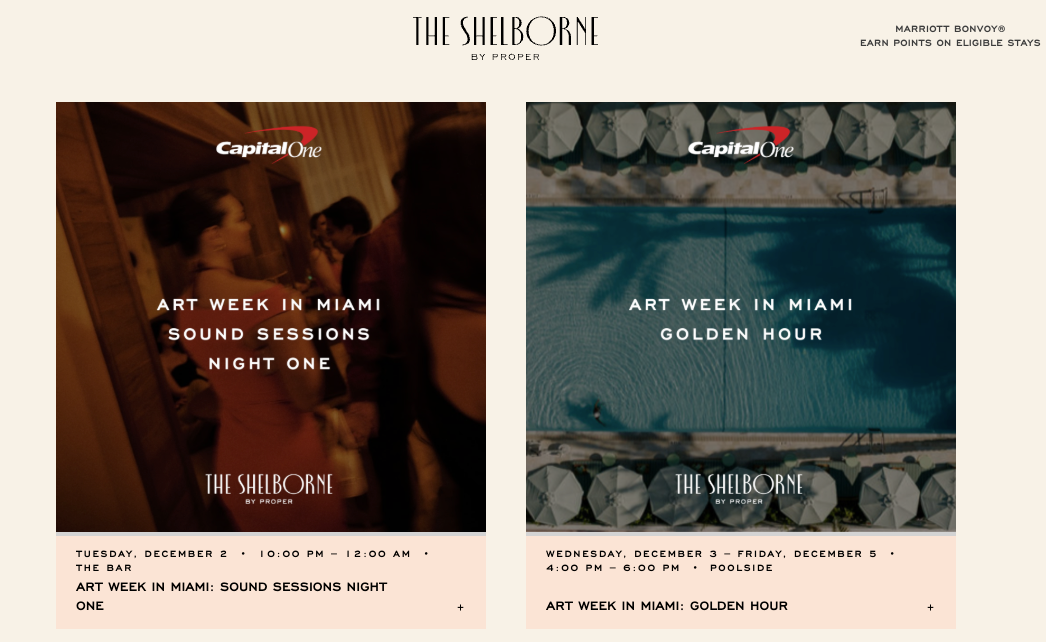 Capital One Miami Art Week